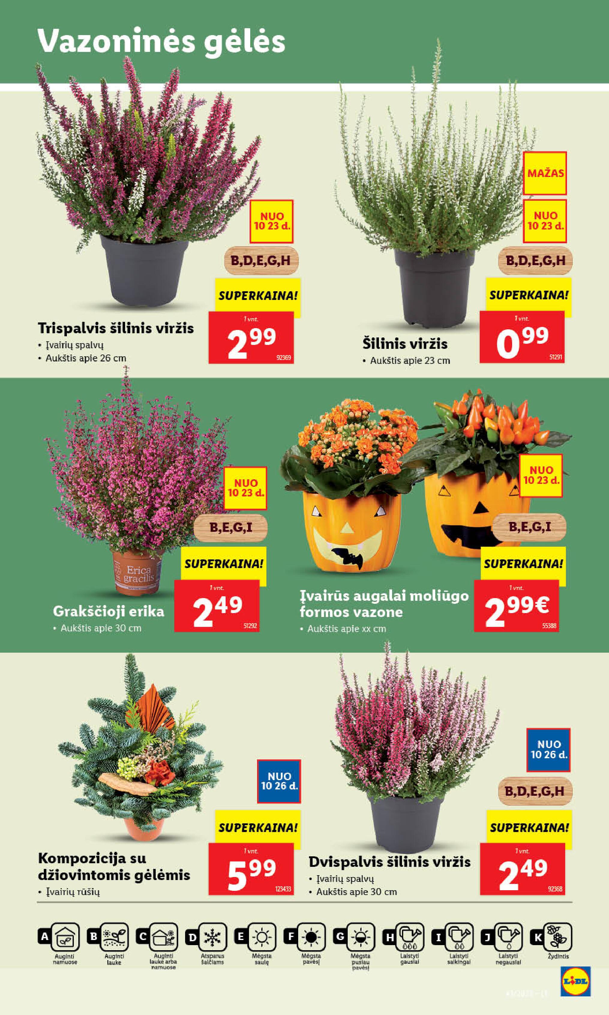 Naujausias LIDL kaininis katalogas 2023.10.23 - 2023.10.29