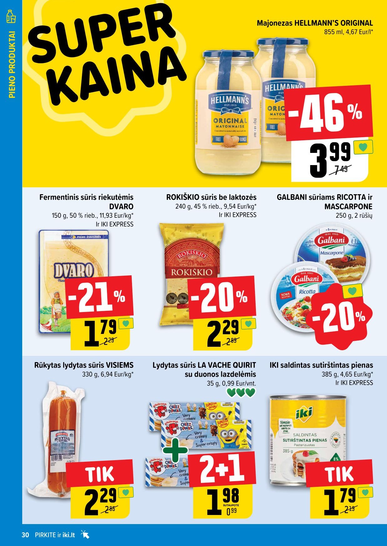 Naujausias IKI kaininis katalogas 2025.08.18 - 2025.08.24
