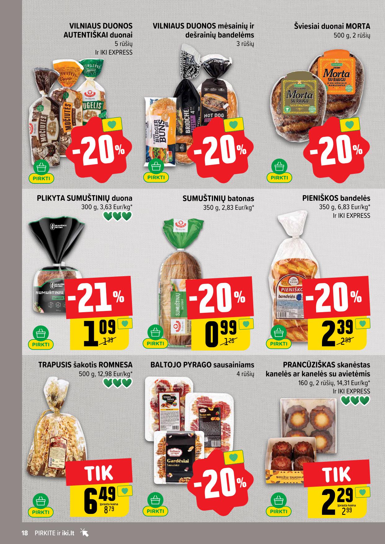 Naujausias IKI kaininis katalogas 2026.04.13 - 2026.04.19