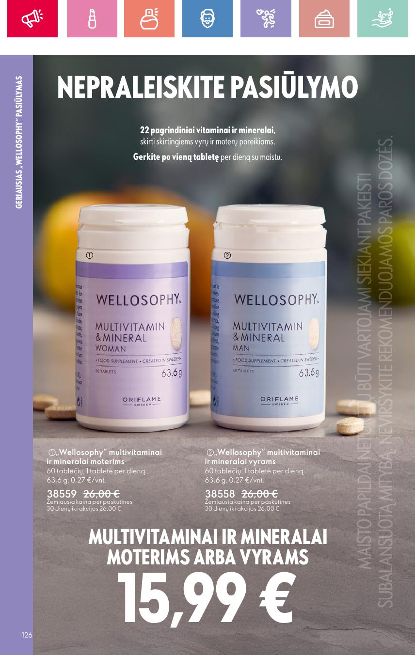 ORIFLAME katalogas galioja 2025.08.03 - 2025.08.23