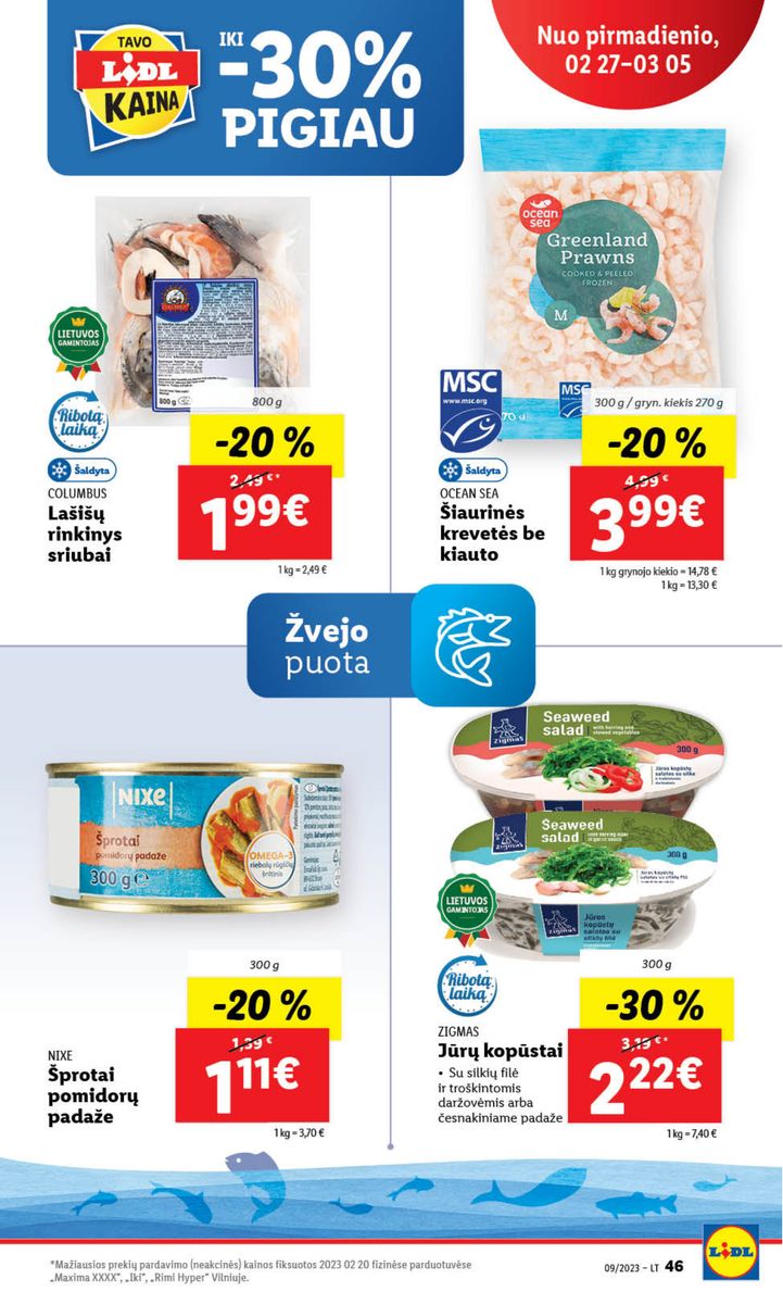 Naujausias LIDL kaininis katalogas 2023.02.27 - 2023.03.05