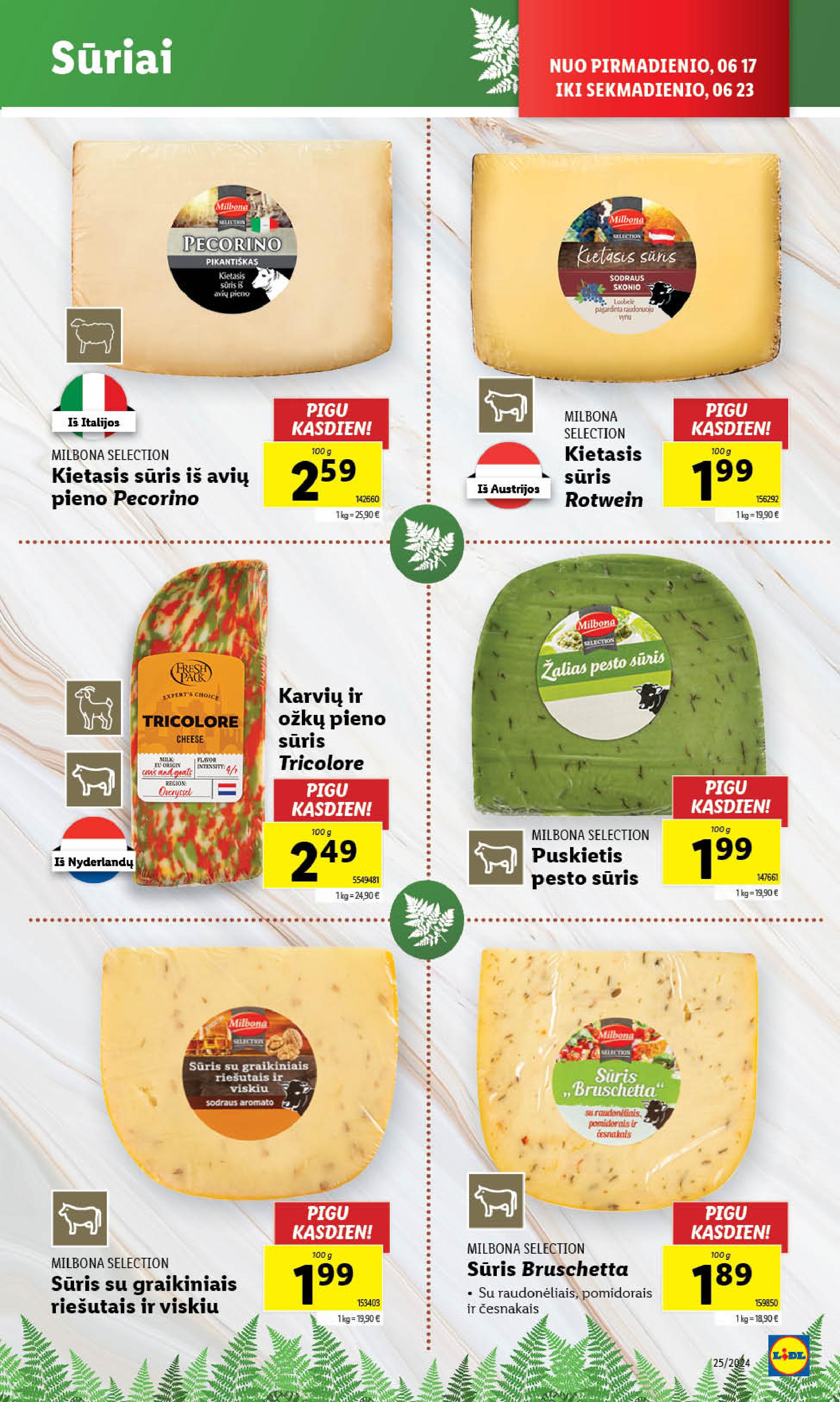 Naujausias LIDL kaininis katalogas 2024.06.17 - 2024.06.23