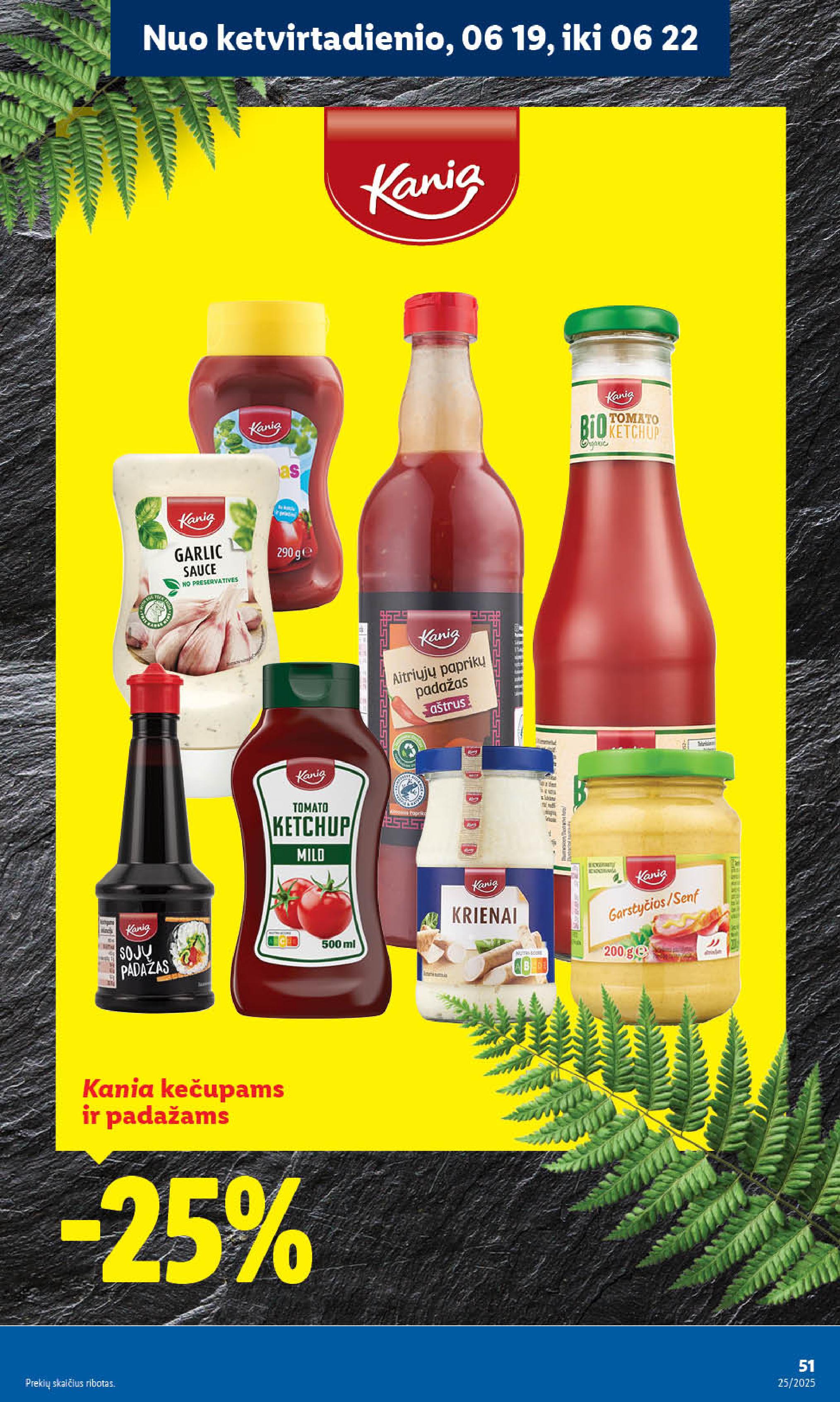 LIDL akcijų ir nuolaidų leidinys 2025.06.16 - 2025.06.22
