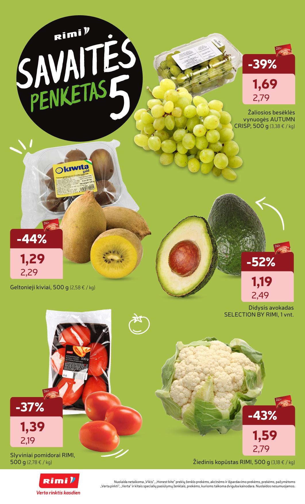 Naujausias RIMI kaininis katalogas 2026.02.24 - 2026.03.02