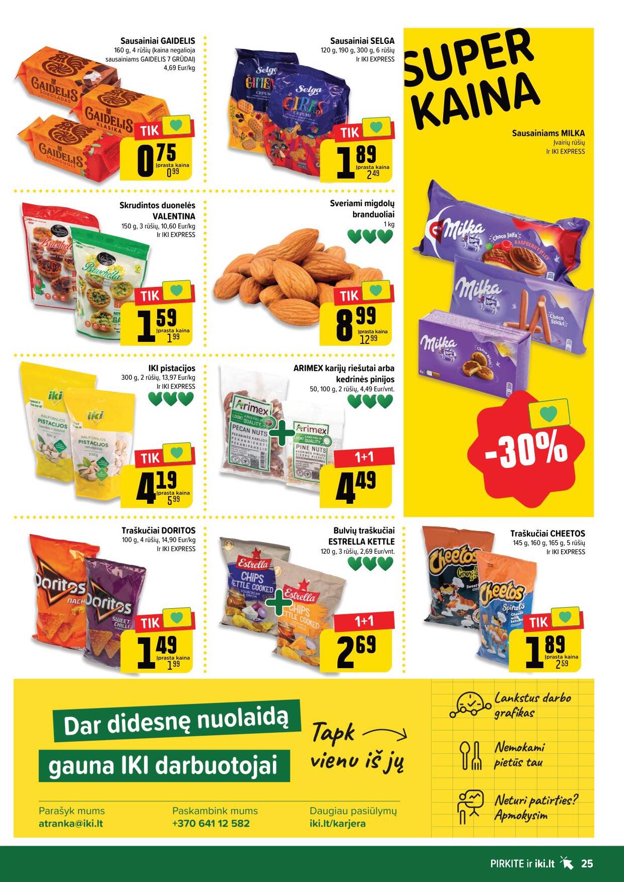 Naujausias IKI kaininis katalogas 2024.01.08 - 2024.01.14