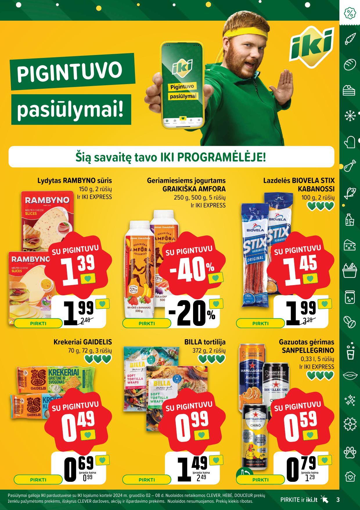 Naujausias IKI kaininis katalogas 2024.12.02 - 2024.12.08