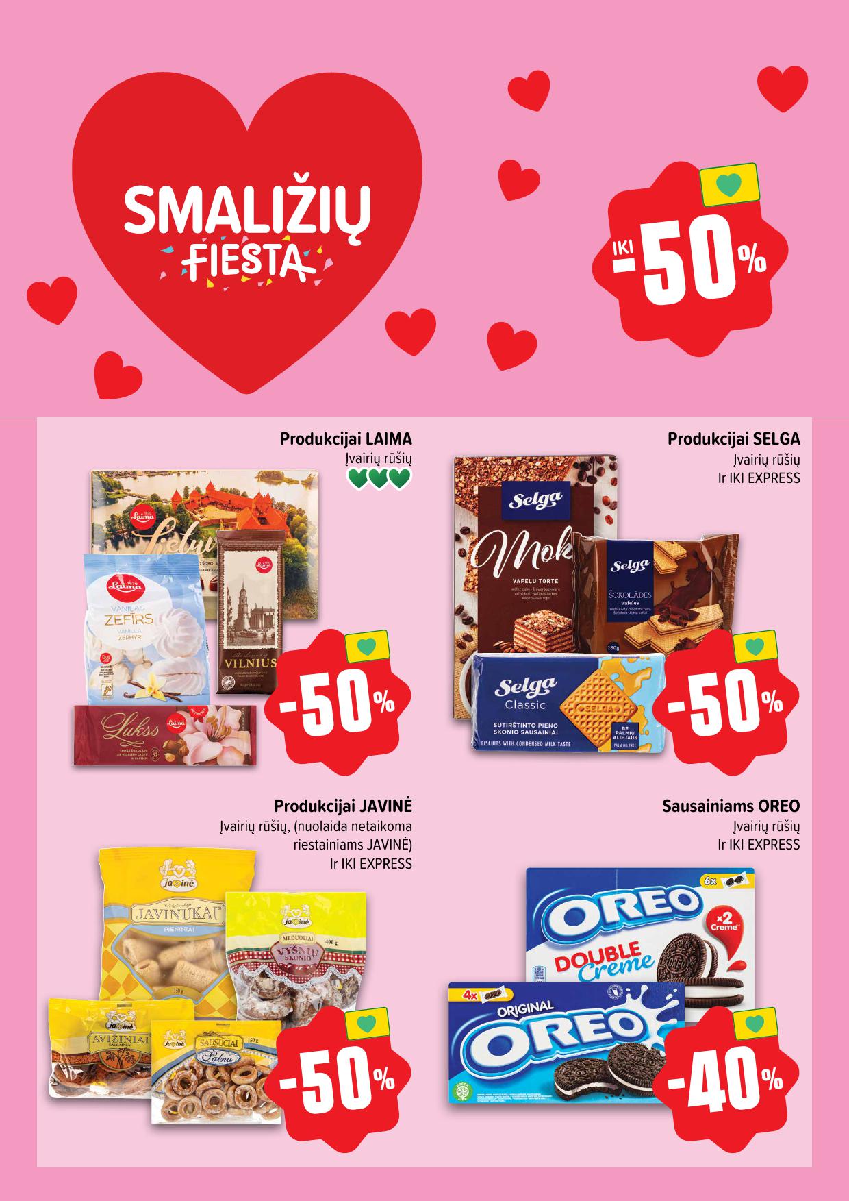 IKI nuolaidu katalogas "Smaližių fiesta" galioja nuo 2025.02.17