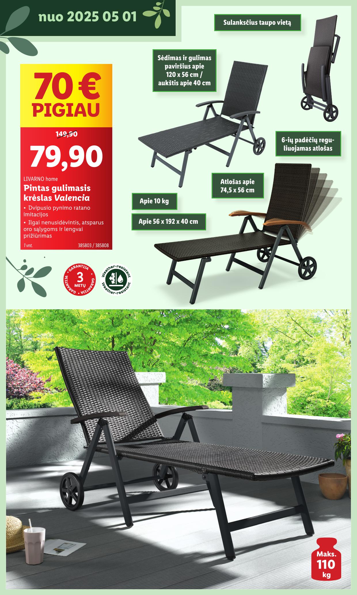 LIDL katalogas "Švenčiame sodą" galioja nuo 2025.05.12