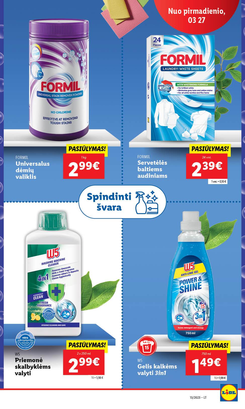 Naujausias LIDL kaininis katalogas 2023.03.16 - 2023.04.02