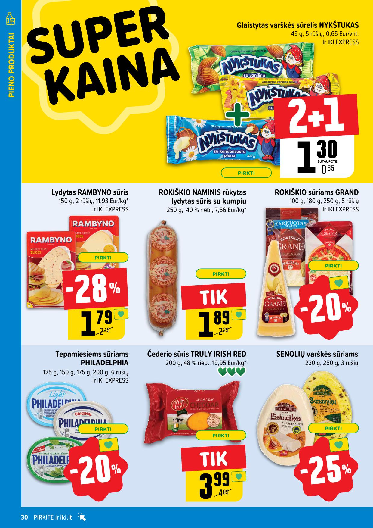 Naujausias IKI kaininis katalogas 2024.09.23 - 2024.09.29