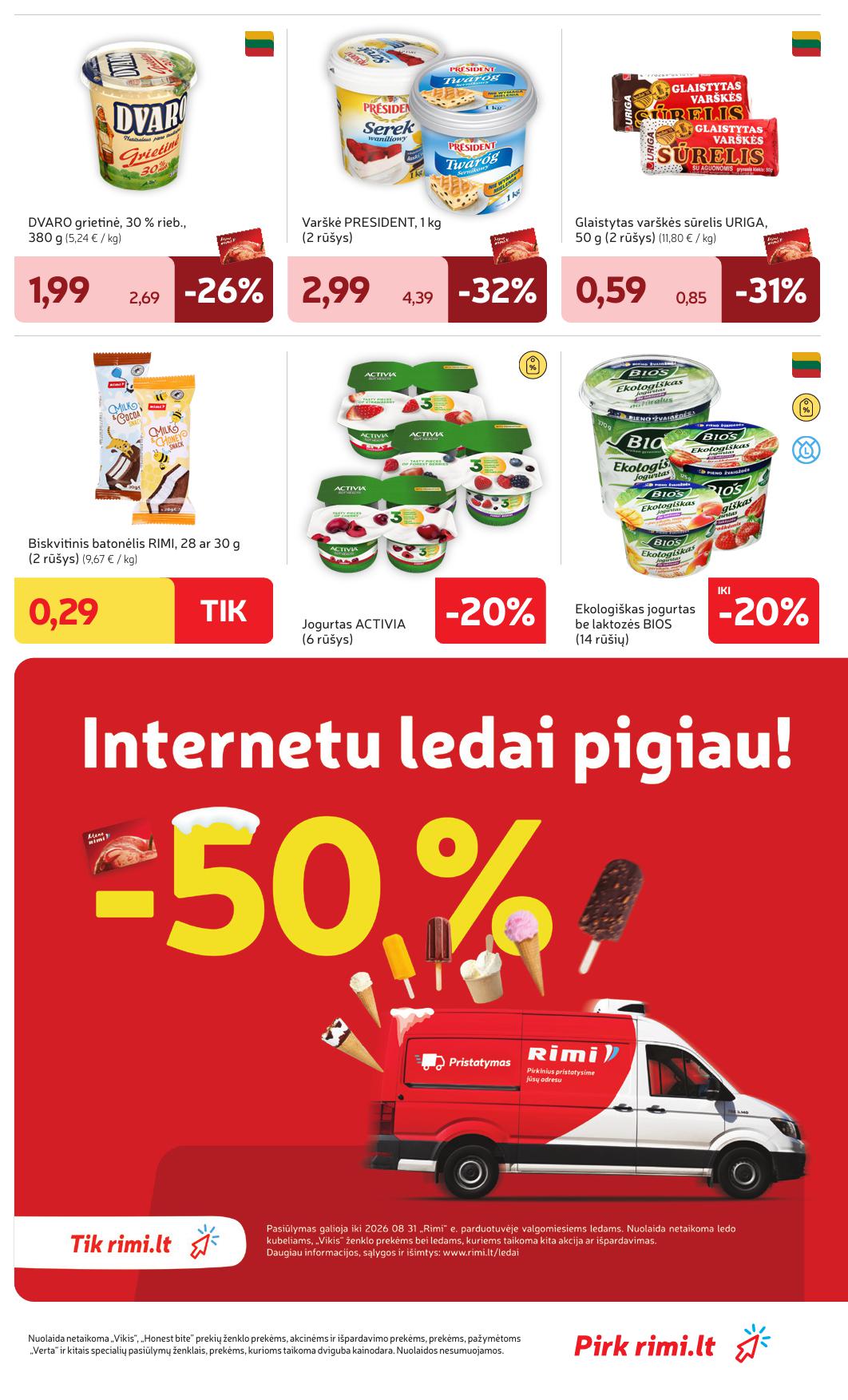 Naujausias RIMI kaininis katalogas 2026.06.02 - 2026.06.08
