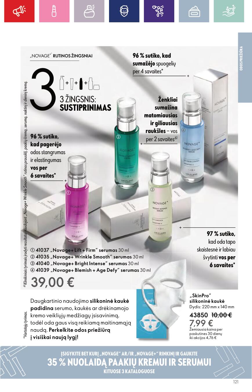 Naujas ORIFLAME katalogas galioja 2023.09.13 - 2023.10.03