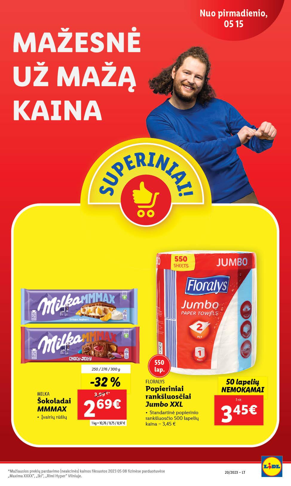 Naujausias LIDL kaininis katalogas 2023.05.15 - 2023.05.21