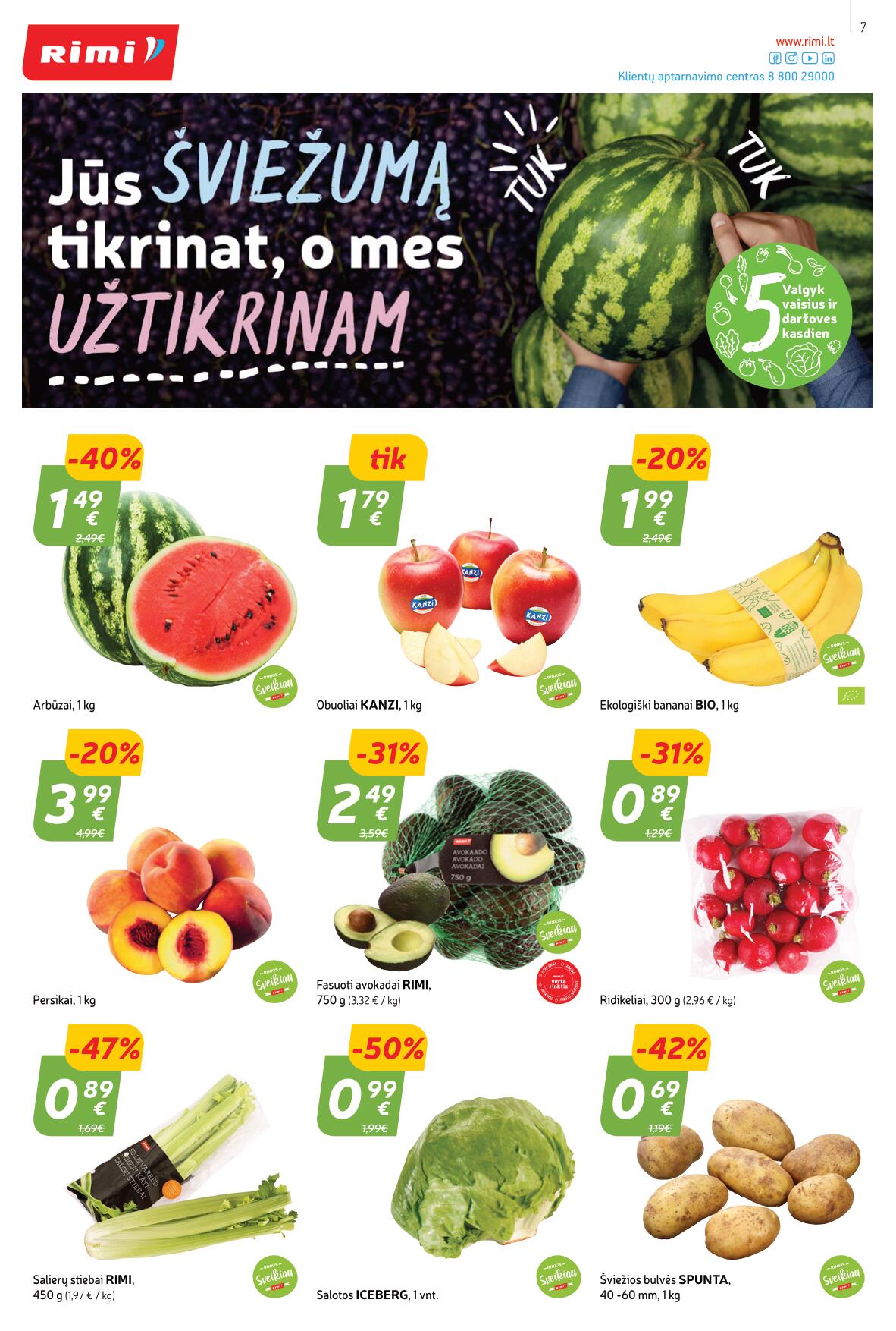 Naujausias RIMI kaininis katalogas 2023.05.16 - 2023.05.22