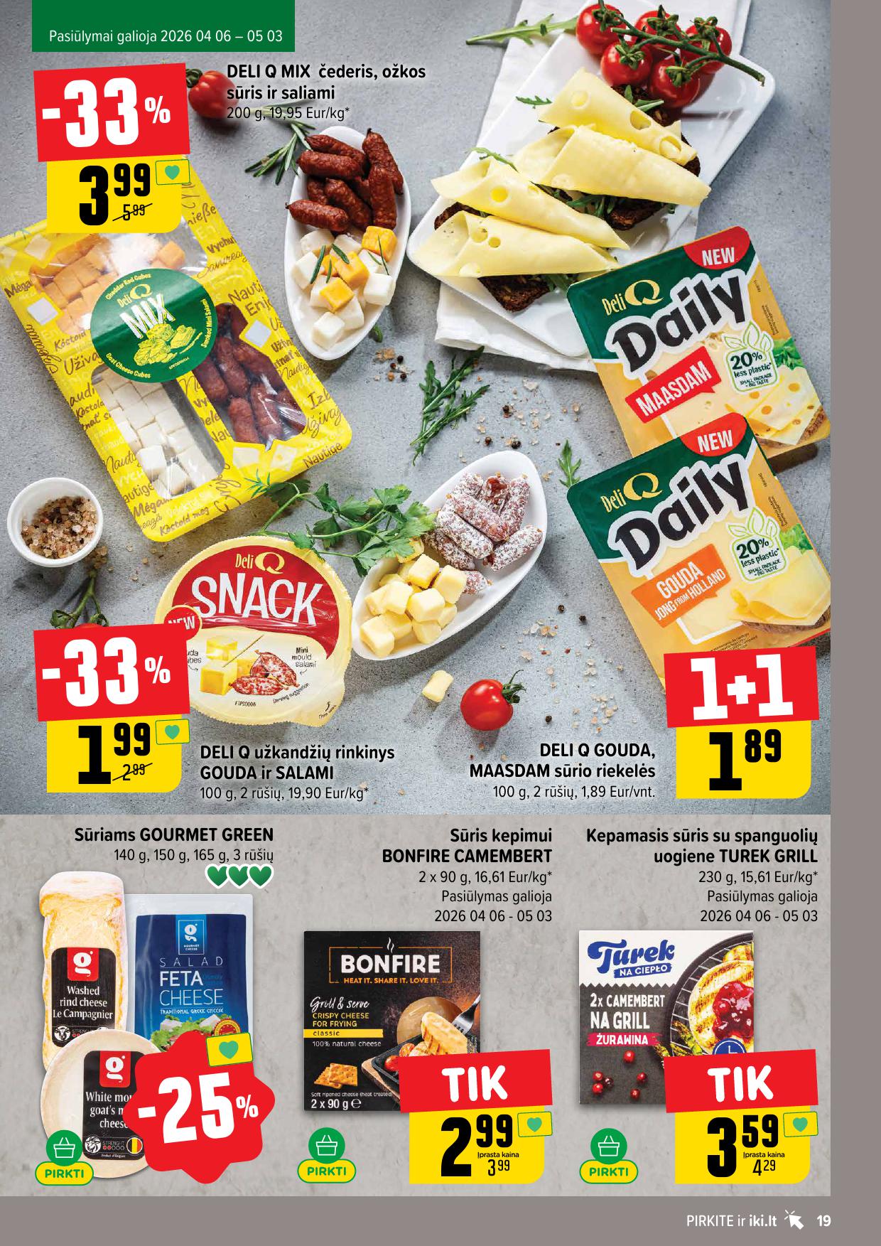 Naujausias IKI kaininis katalogas 2026.04.13 - 2026.04.19