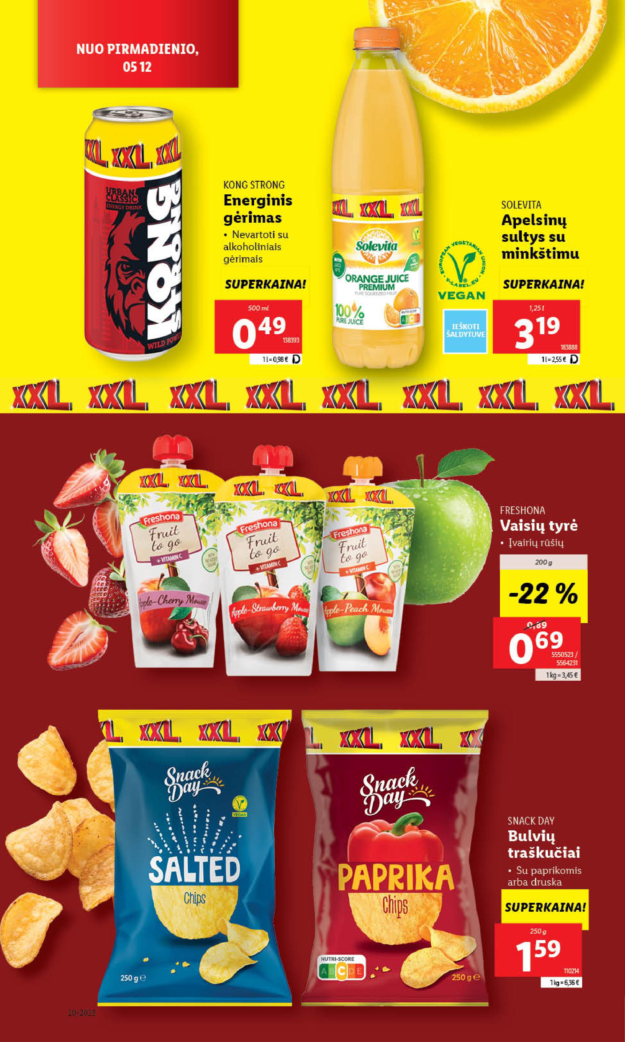 Naujausias LIDL kaininis katalogas 2025.05.12 - 2025.05.18