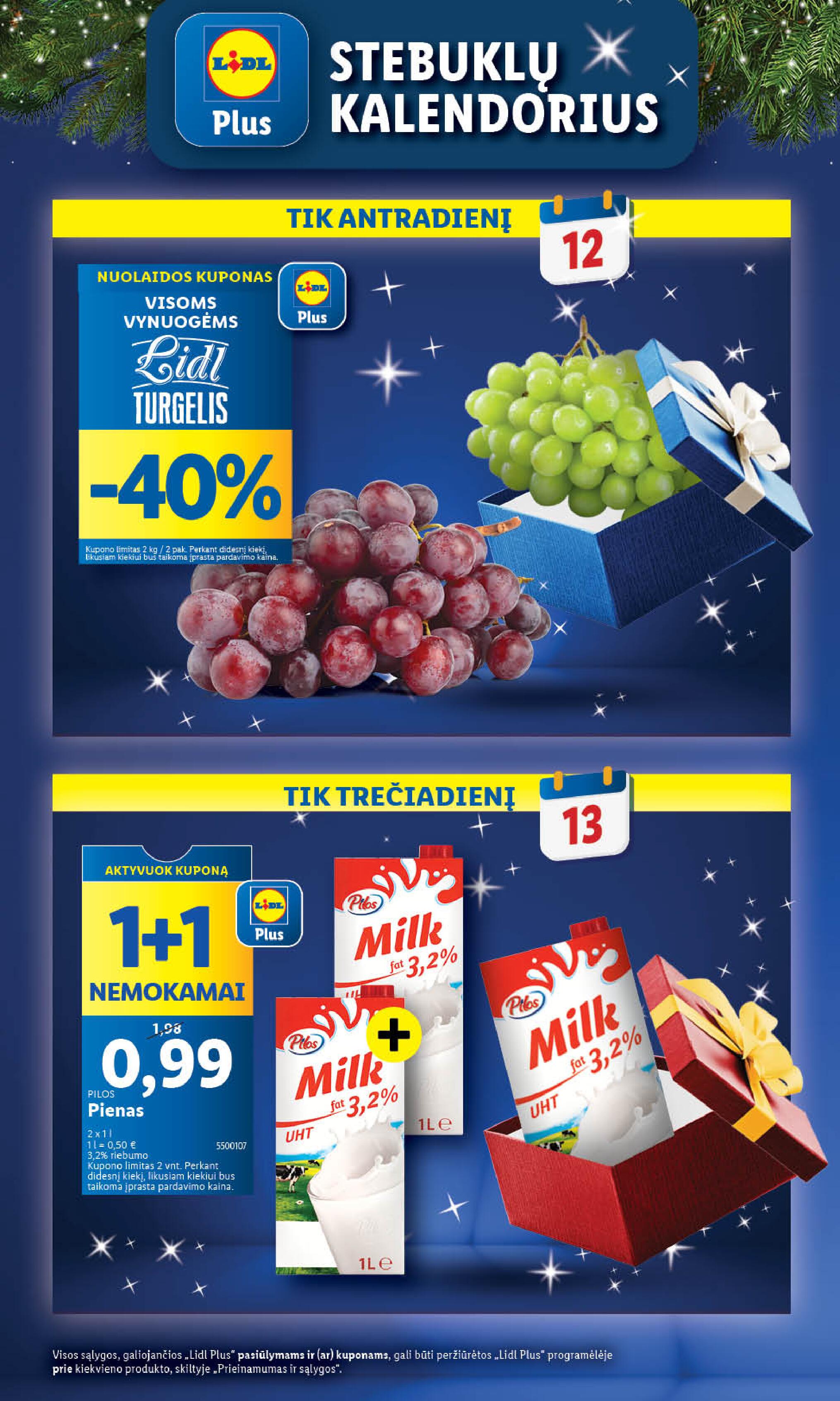 Naujausias LIDL kaininis katalogas 2023.12.11 - 2023.12.17