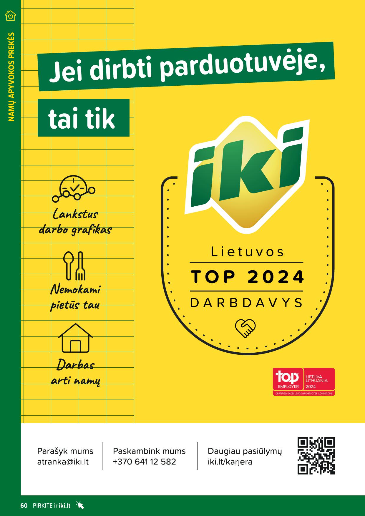 Naujausias IKI kaininis katalogas 2024.04.29 - 2024.05.05