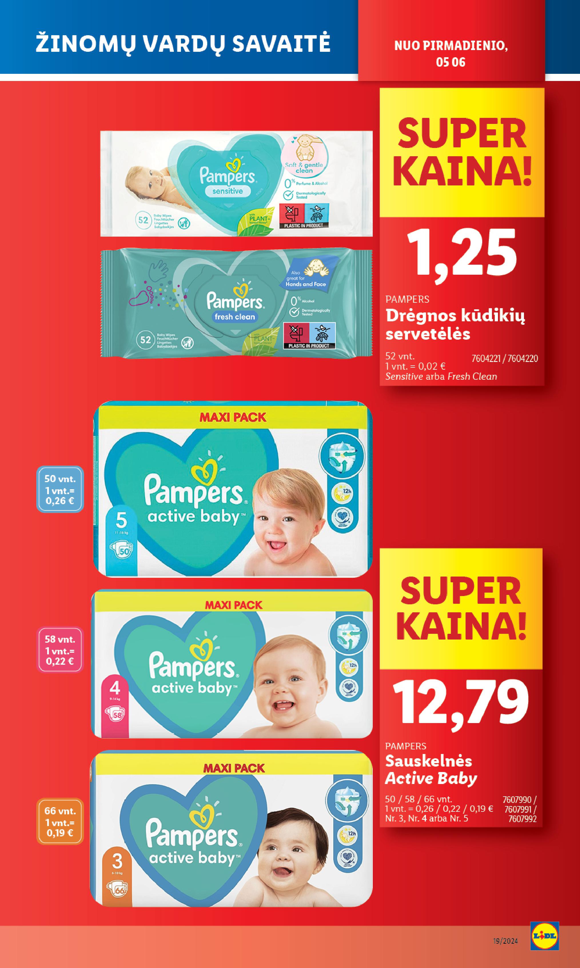 Naujausias LIDL kaininis katalogas 2024.05.06 - 2024.05.12
