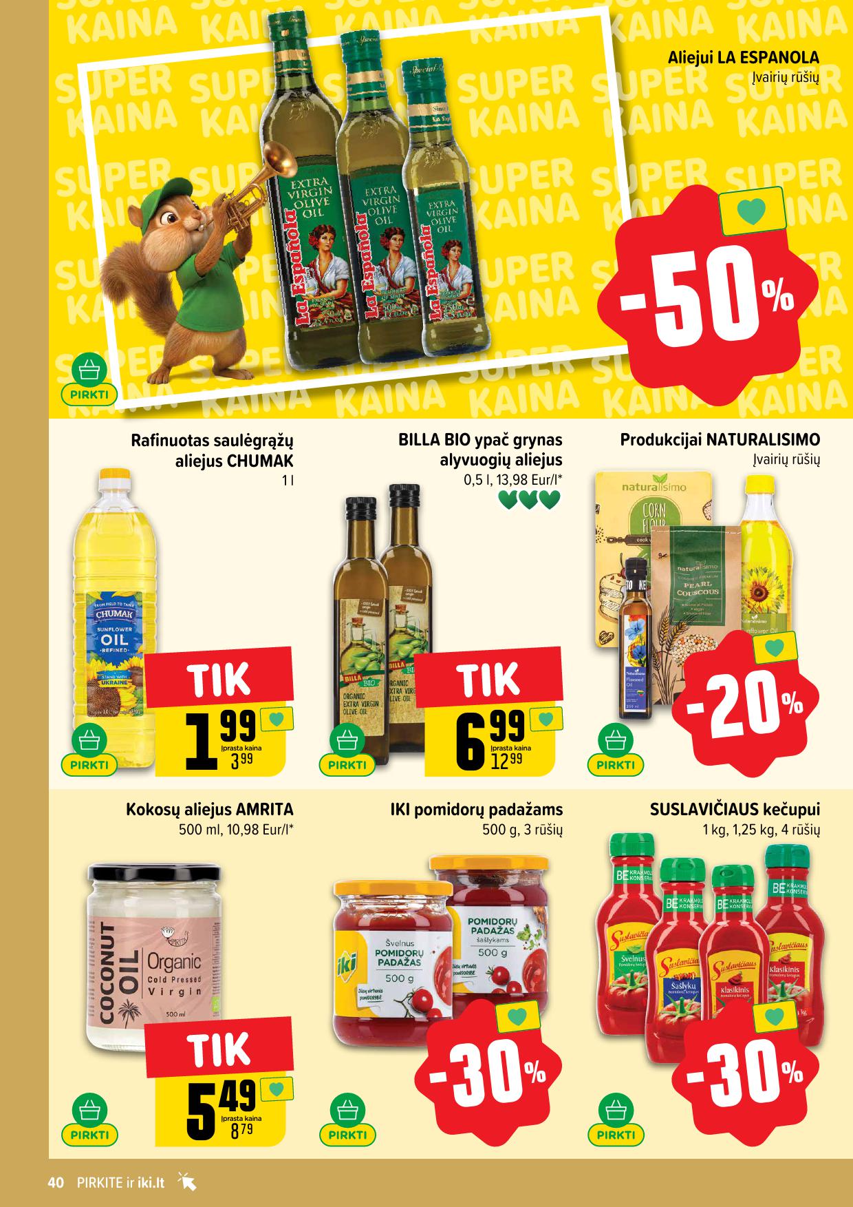 Naujausias IKI kaininis katalogas 2026.04.06 - 2026.04.12