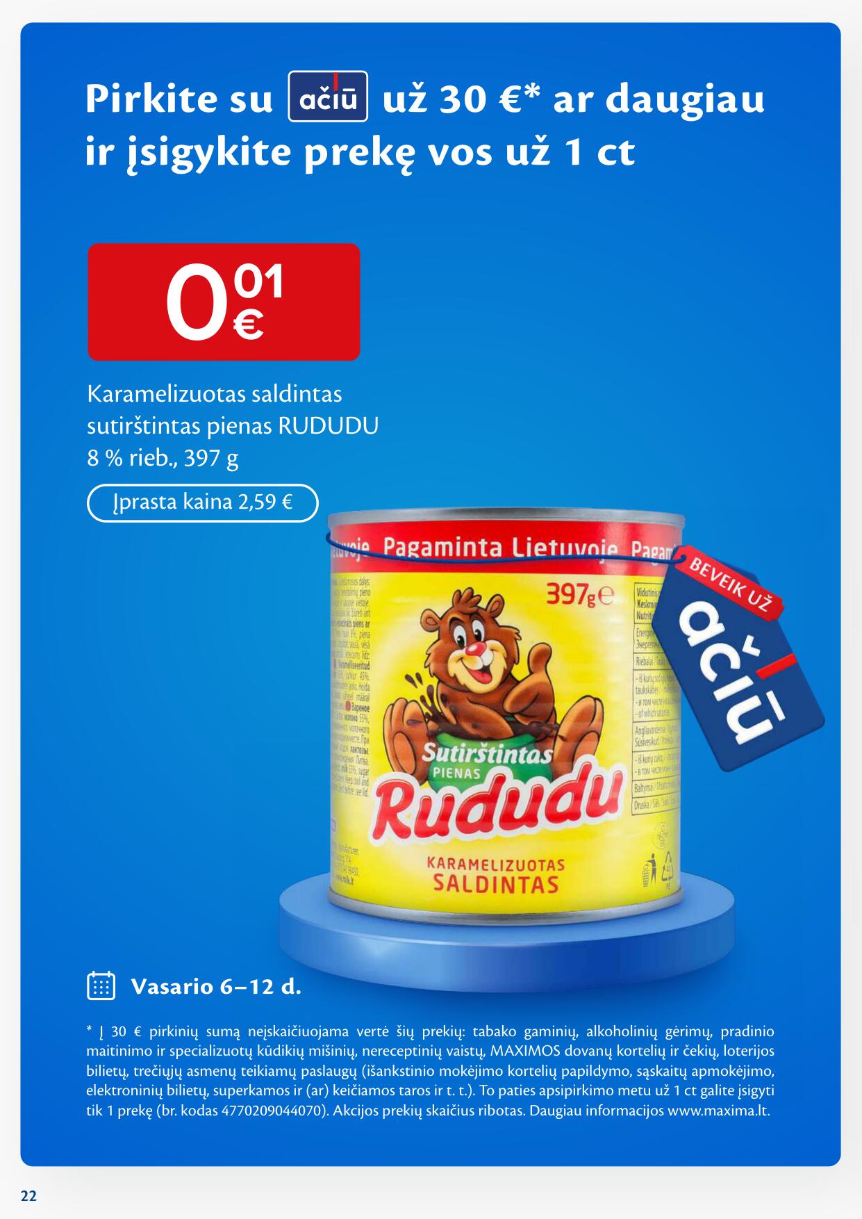 Naujausias MAXIMA kaininis katalogas 2024.02.06 - 2024.02.12