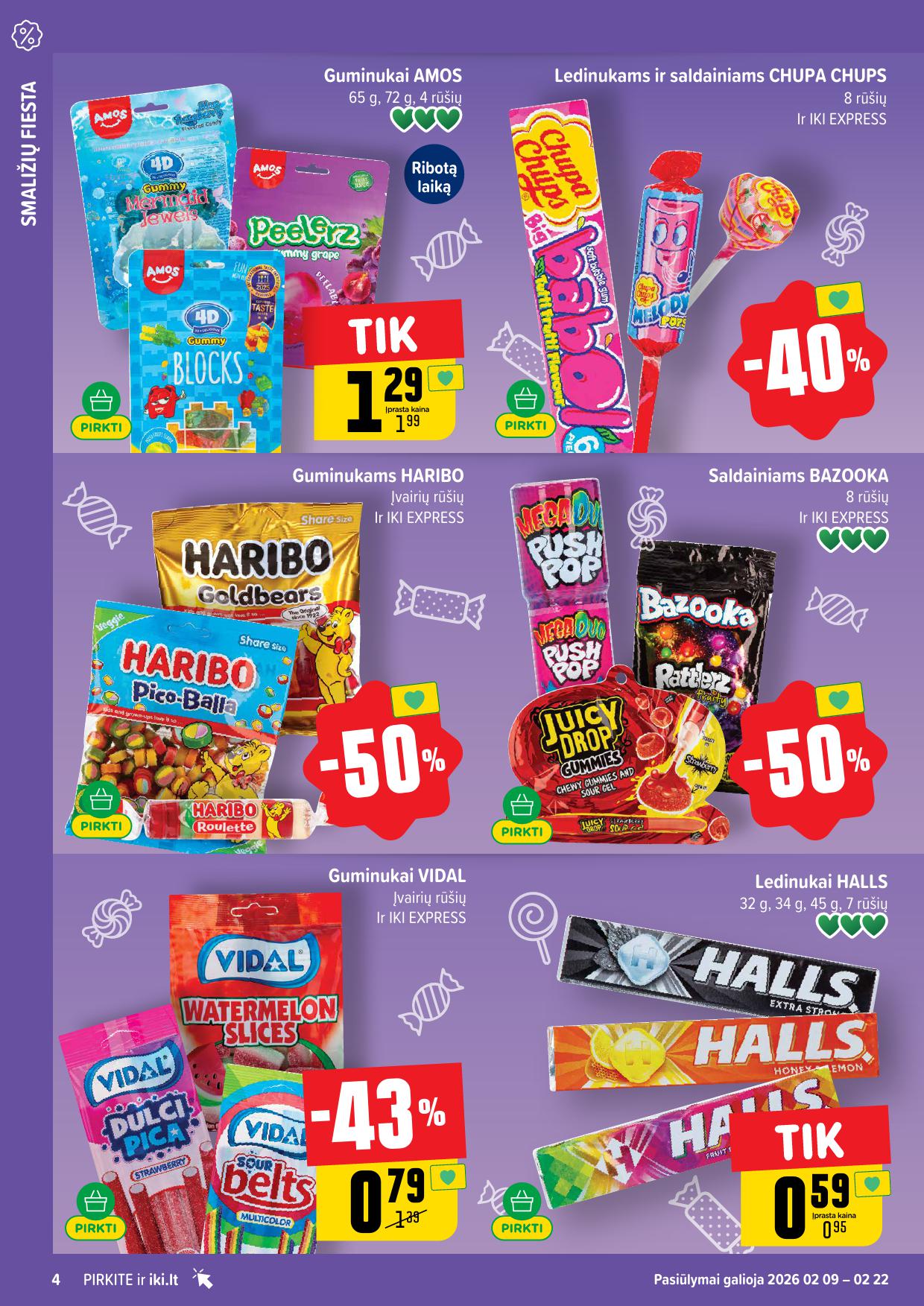 Naujausias IKI kaininis katalogas 2026.02.16 - 2026.02.22