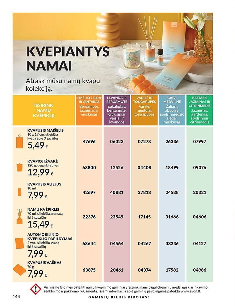 AVON katalogas galioja 2025.07.01 - 2025.07.31