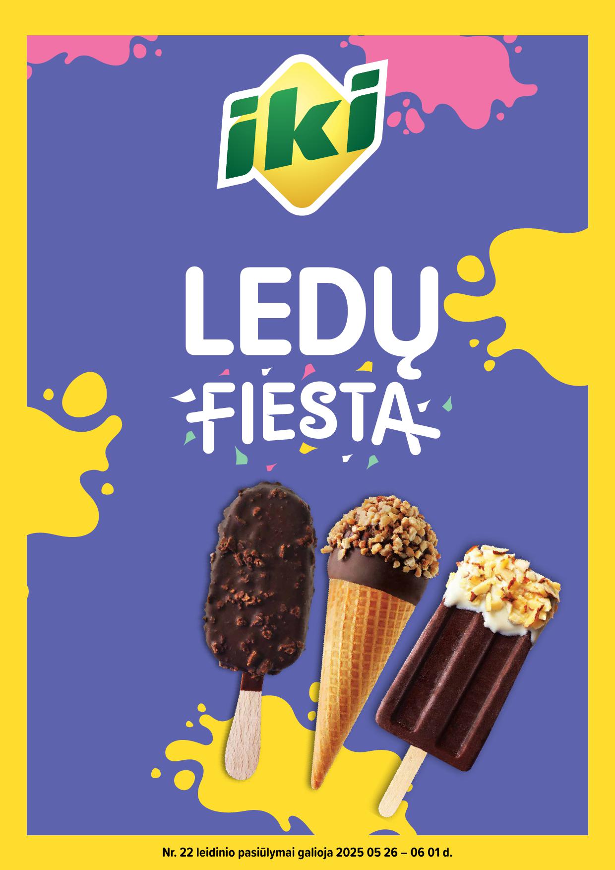 IKI katalogas "Ledų fiesta" 2025.05.26 - 2025.06.01