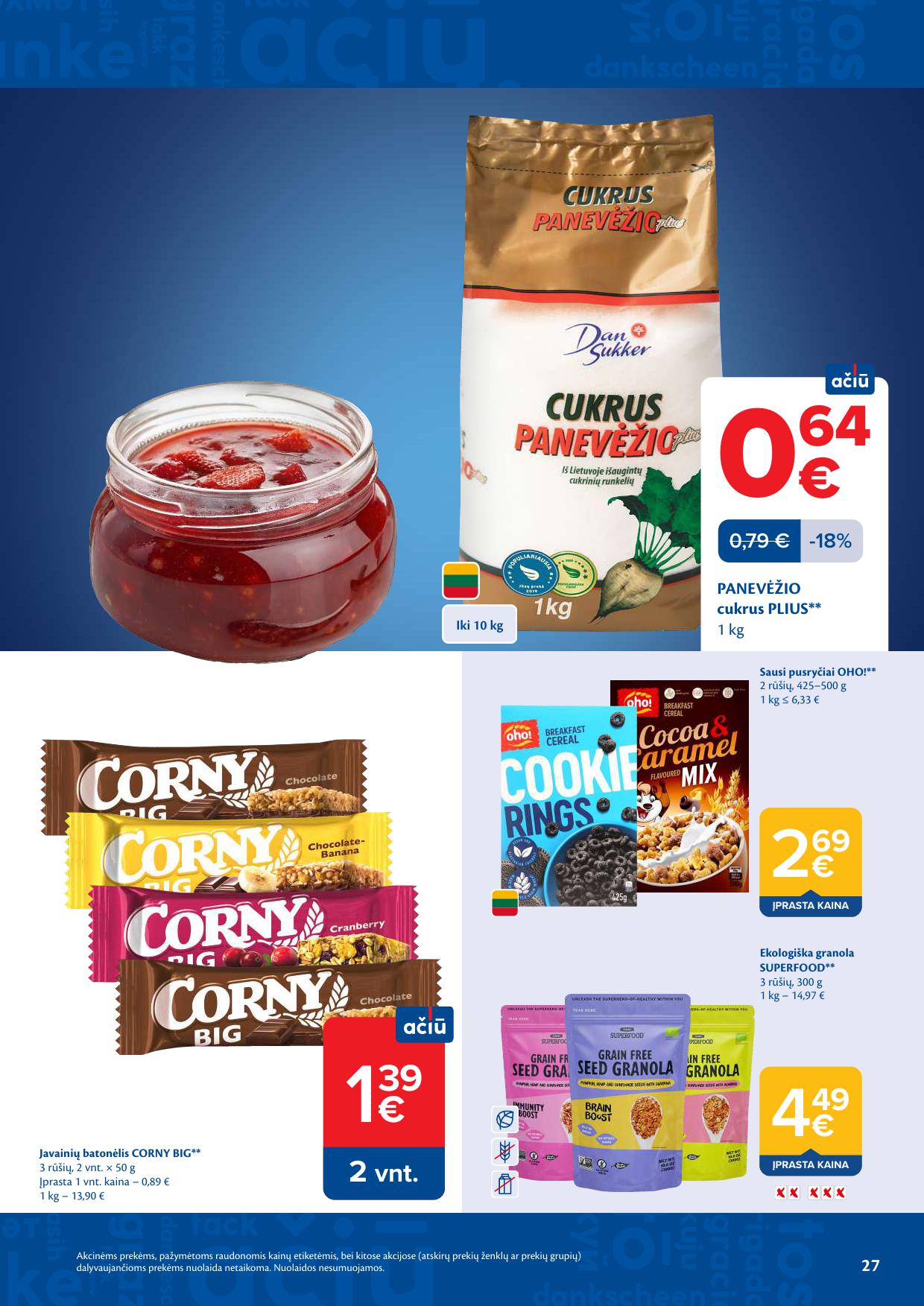 MAXIMA akcijų ir nuolaidų leidinys Nr.17 2026.04.21 - 2026.04.27