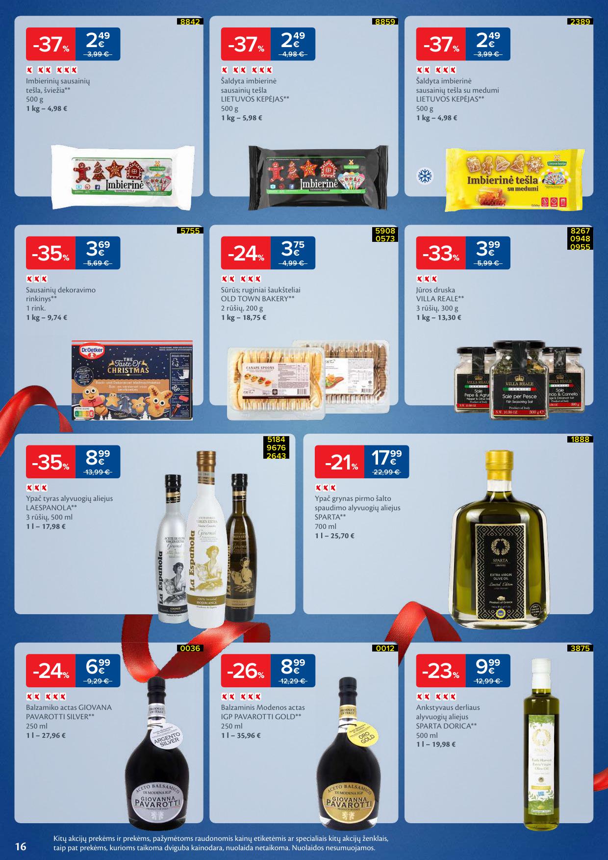 MAXIMA Kalėdinis katalogas "Kalėdoms, kurias renkatės Jūs" 2024.12.17 - 2024.12.23