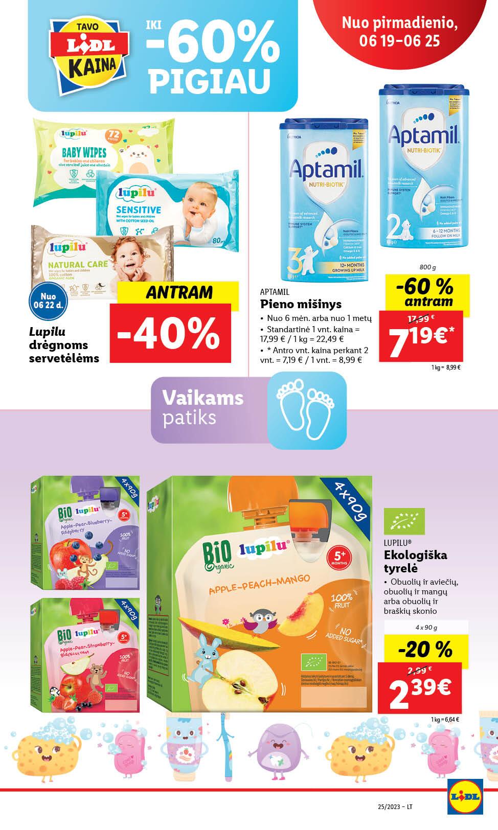 Naujausias LIDL kaininis katalogas 2023.06.19 - 2023.06.25