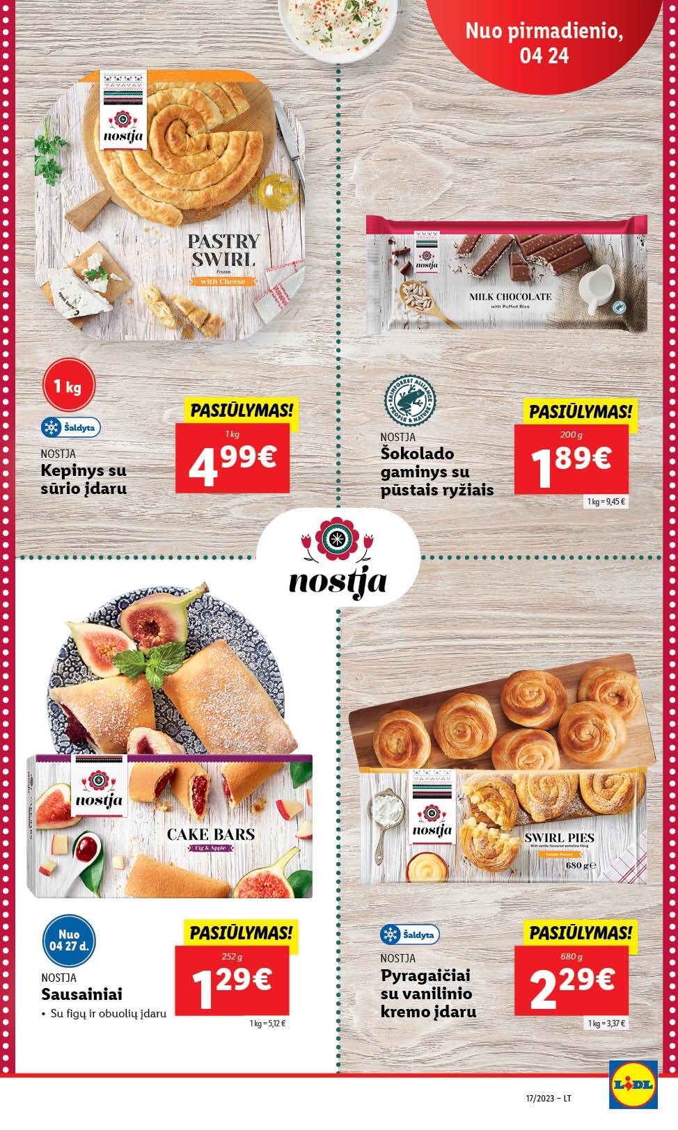 Naujausias LIDL kaininis katalogas 2023.04.24 - 2023.04.30