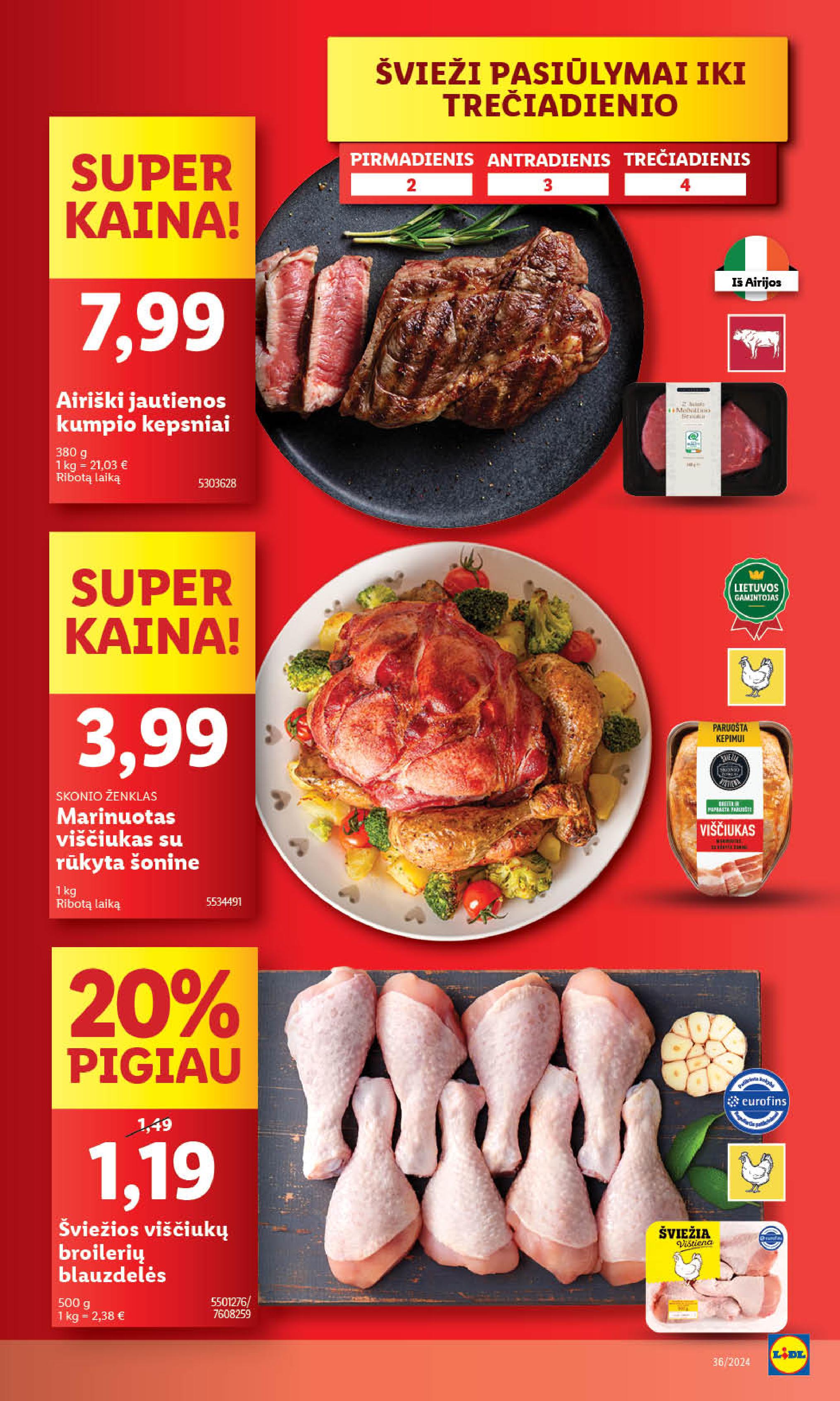 Naujausias LIDL kaininis katalogas 2024.09.02 - 2024.09.08