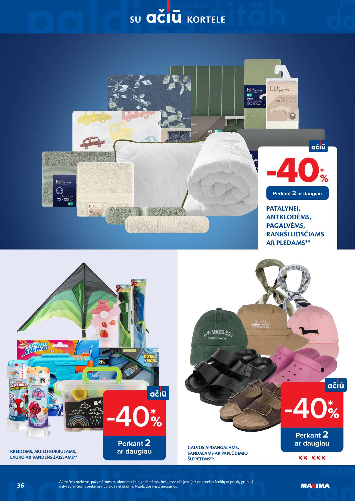 Naujausias MAXIMA kaininis katalogas 2026.04.07 - 2026.04.13