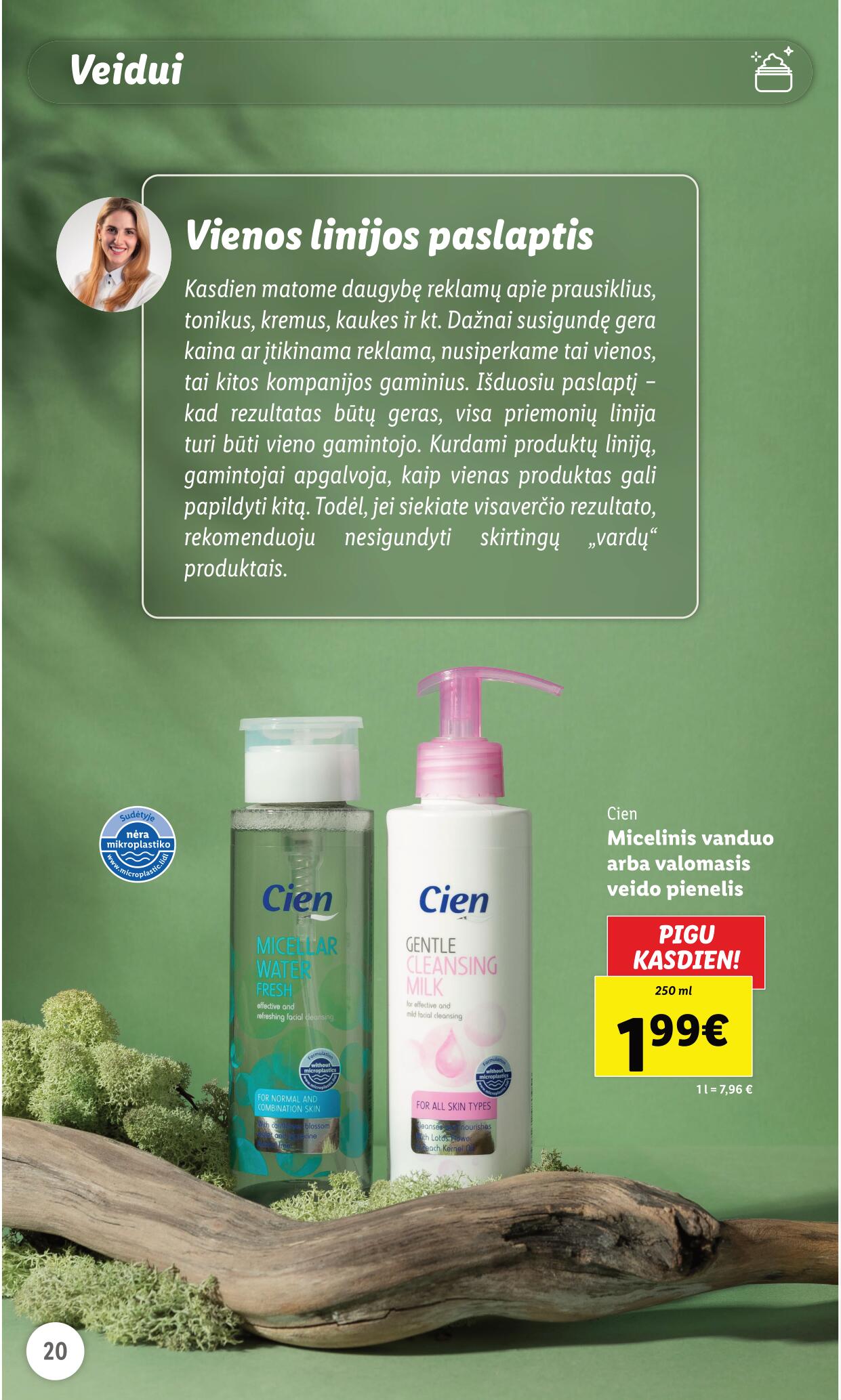 LIDL prekių katalogas "Grožio festivalis" galioja nuo 2023.05.01