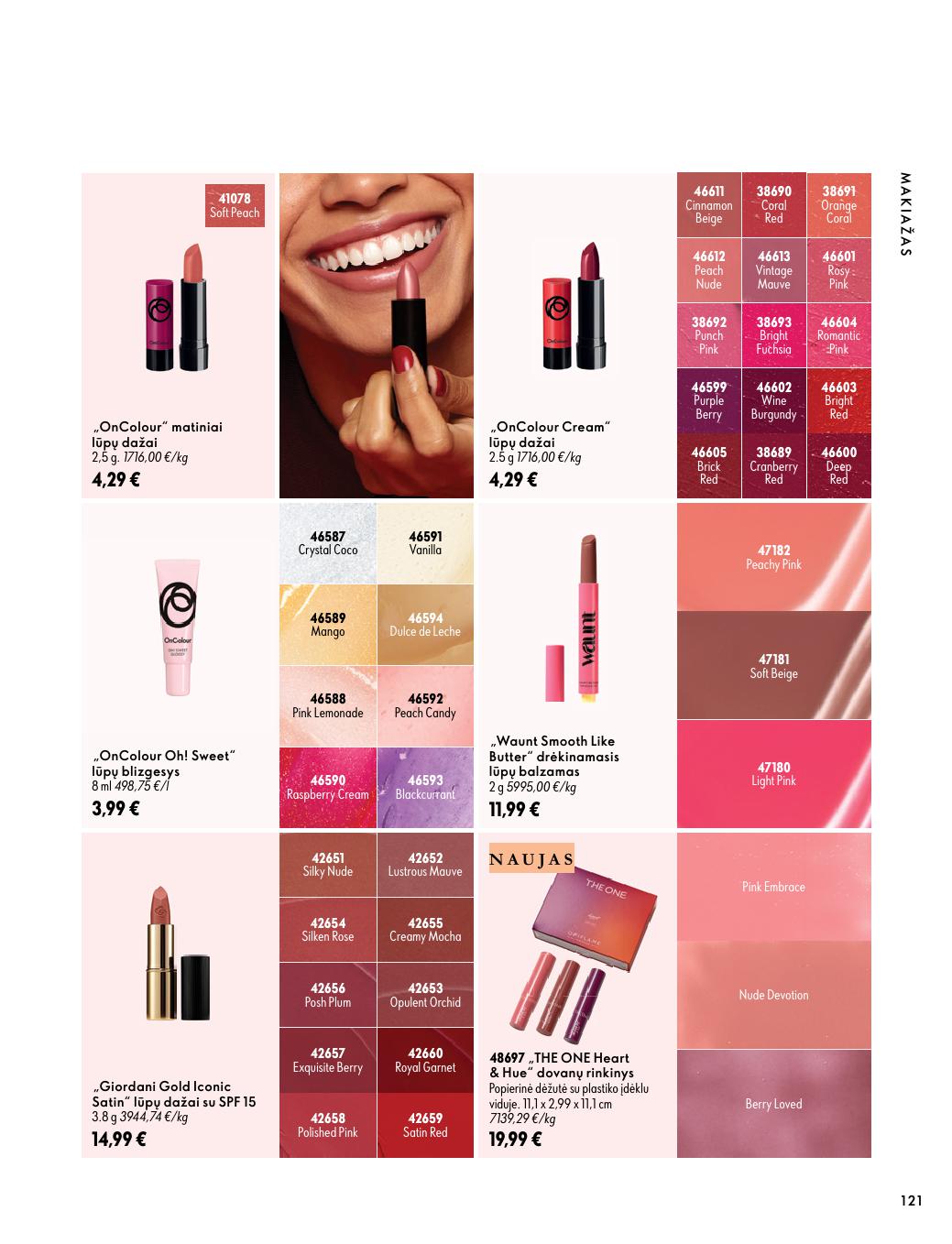 Naujas ORIFLAME katalogas galioja 2026.10.07 - 2026.11.17