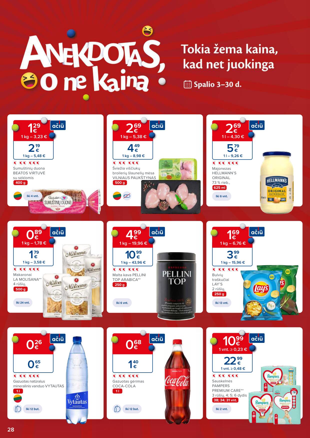 Naujausias MAXIMA kaininis katalogas 2023.10.10 - 2023.10.16