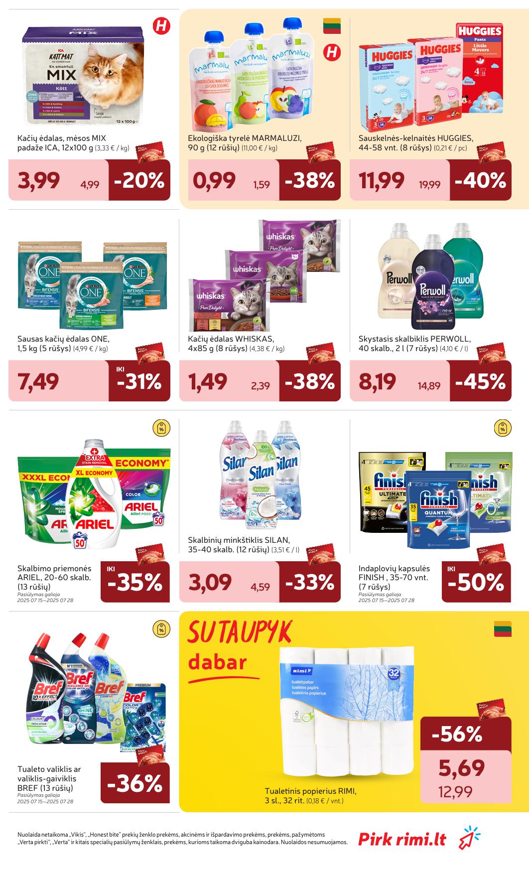 Naujas RIMI leidinys Nr.29 nuo 2025.07.15 iki 2025.07.21