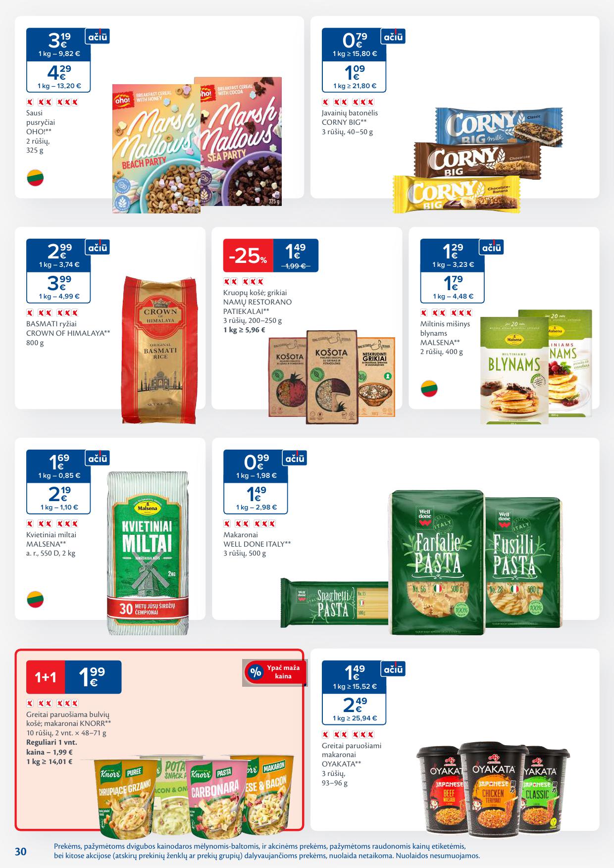 Naujausias MAXIMA kaininis katalogas 2026.01.13 - 2026.01.19