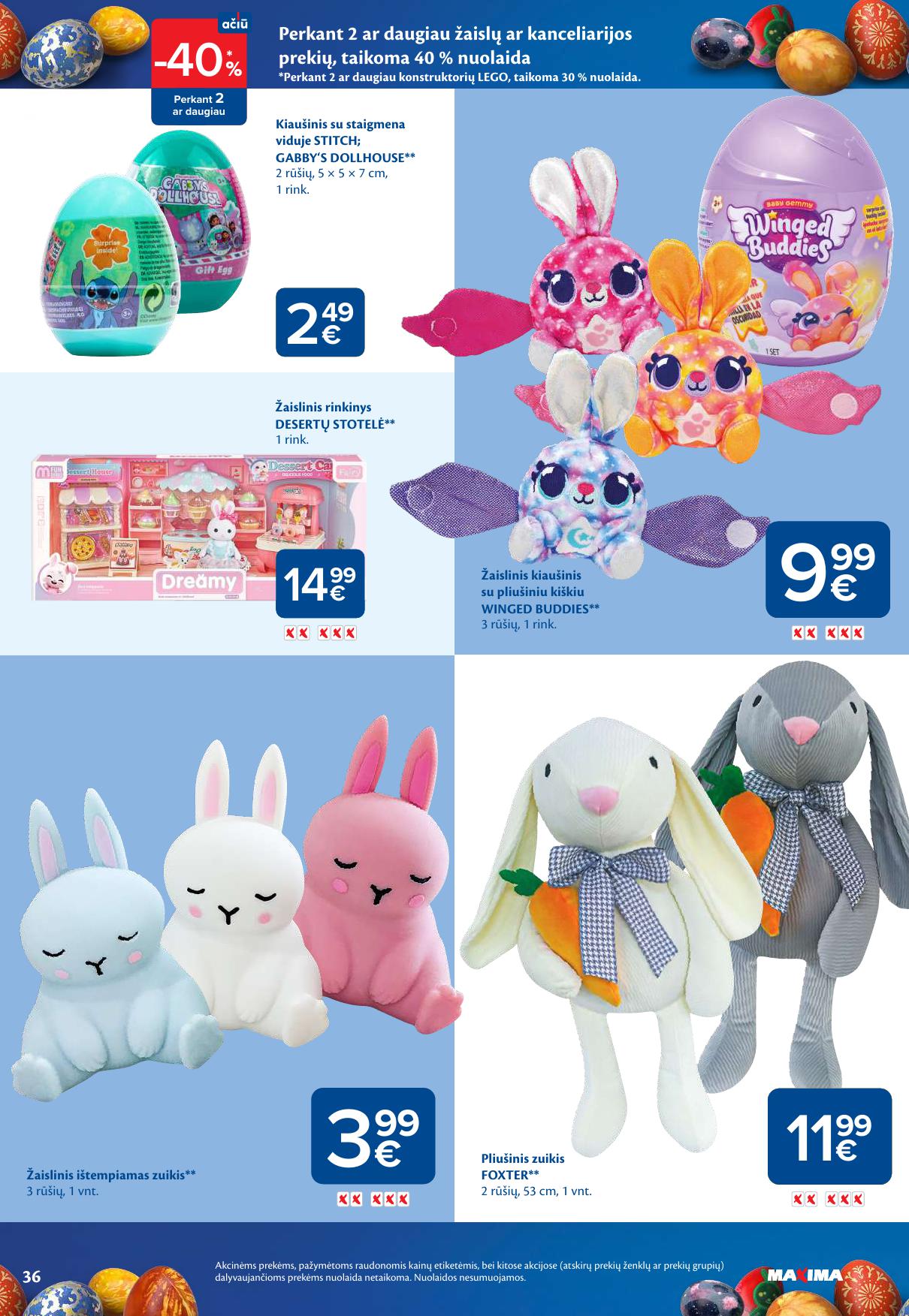 MAXIMA katalogas "VELYKŲ MĖNUO" 2026.03.03 - 2026.04.06