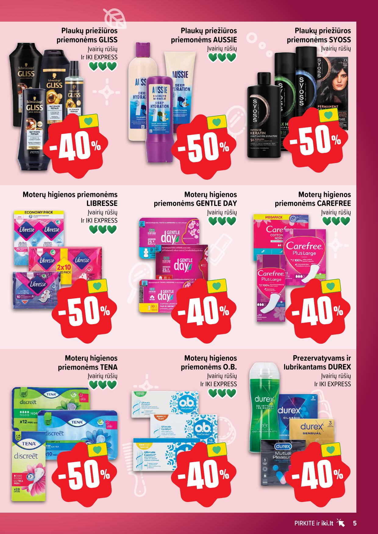 IKI nuolaidų katalogas "Grožio fiesta"