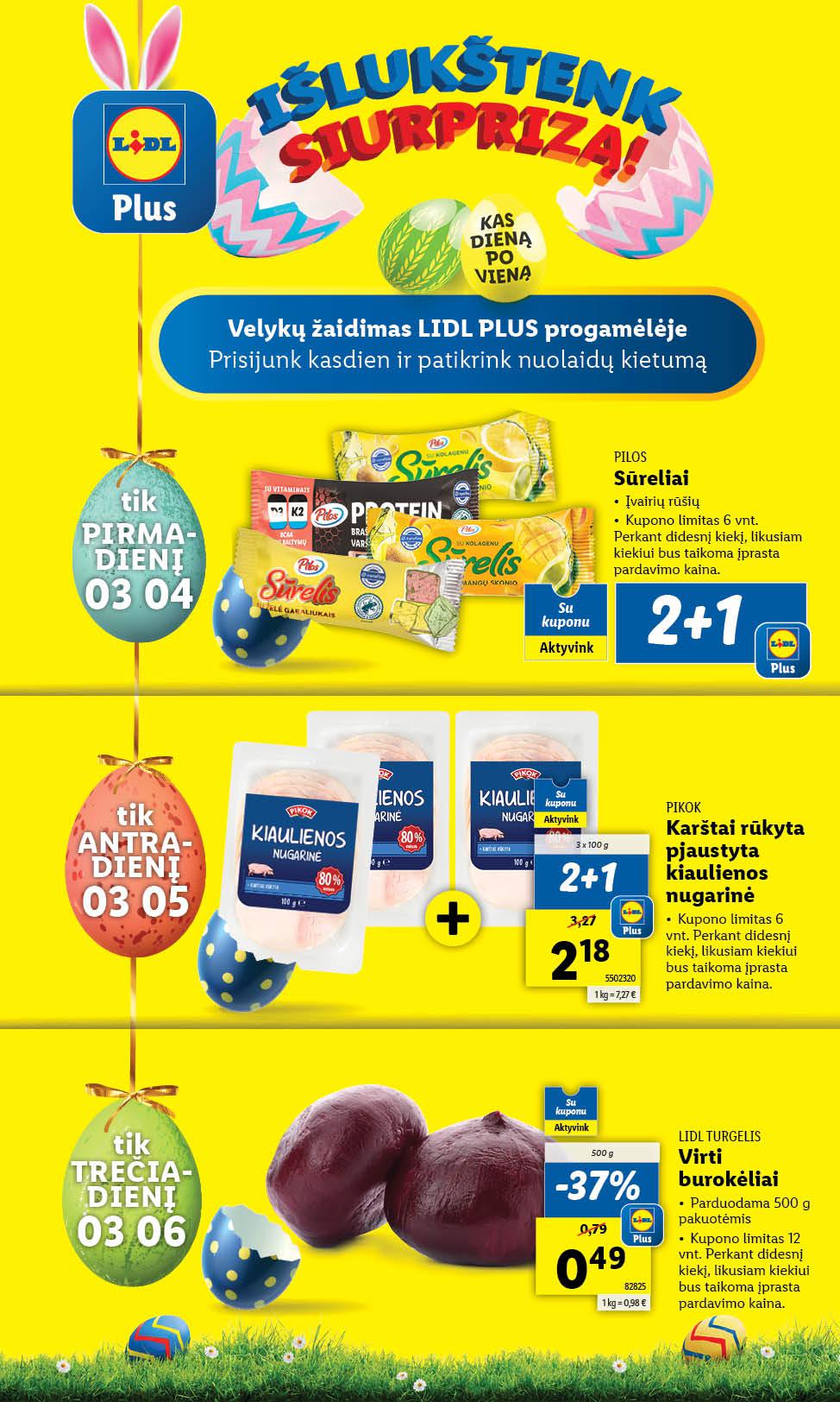 Naujausias LIDL kaininis katalogas 2024.03.04 - 2024.03.10