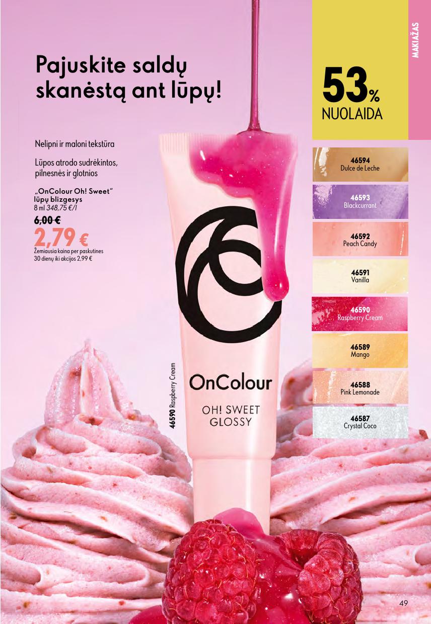 Naujas ORIFLAME  katalogas galioja 2026.08.05 - 2026.08.25