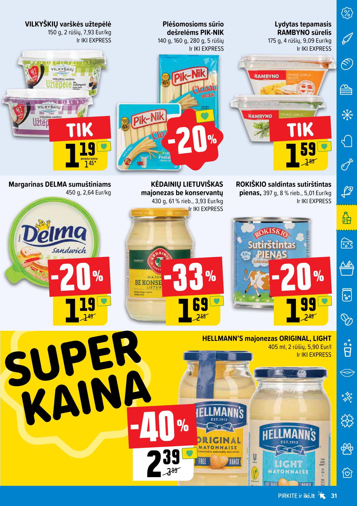 Naujausias IKI kaininis katalogas 2024.02.19 - 2024.02.25