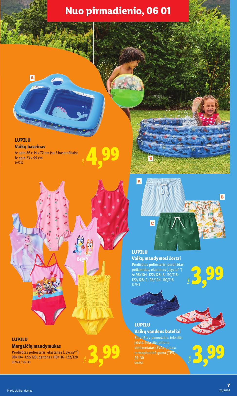 LIDL ne maisto prekių leidinys 2026.06.01 - 2026.06.07