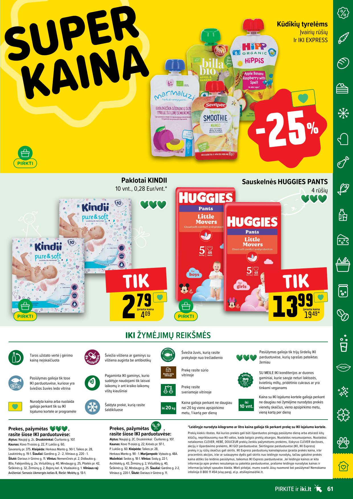 Naujausias IKI kaininis katalogas 2025.06.30 - 2025.07.06