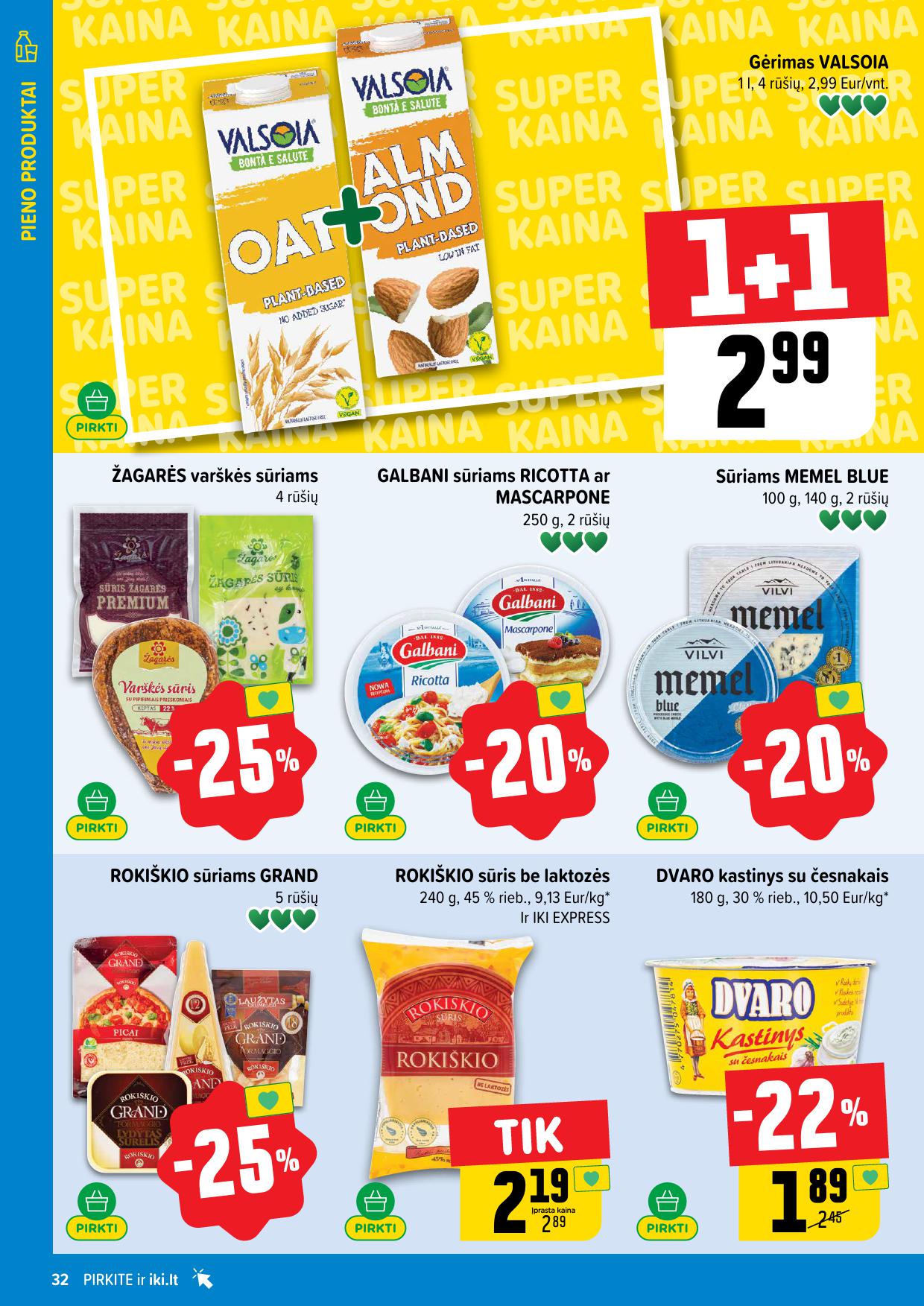 Naujausias IKI kaininis katalogas 2026.02.23 - 2026.03.01