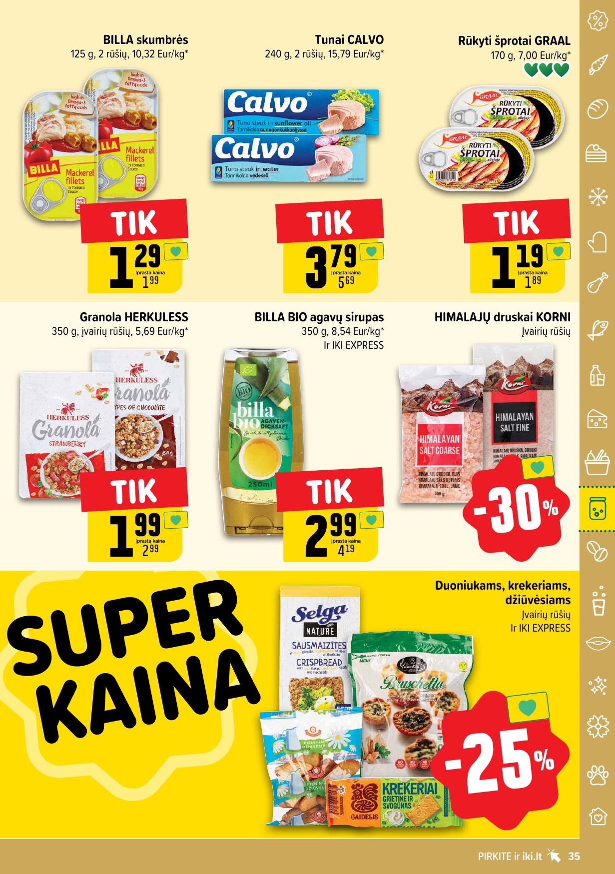 Naujausias IKI kaininis katalogas 2025.05.19 - 2025.05.25