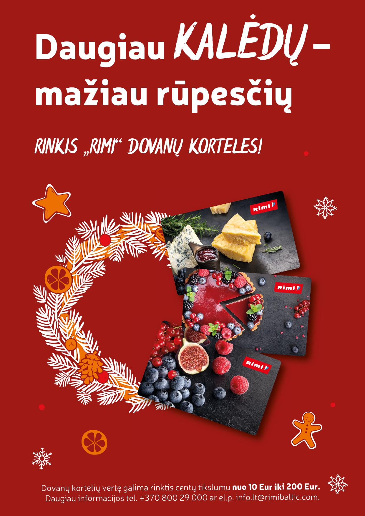RIMI Kalėdinis katalogas "Dovanokime sau gražias Kalėdas" galioja iki 2024.12.29