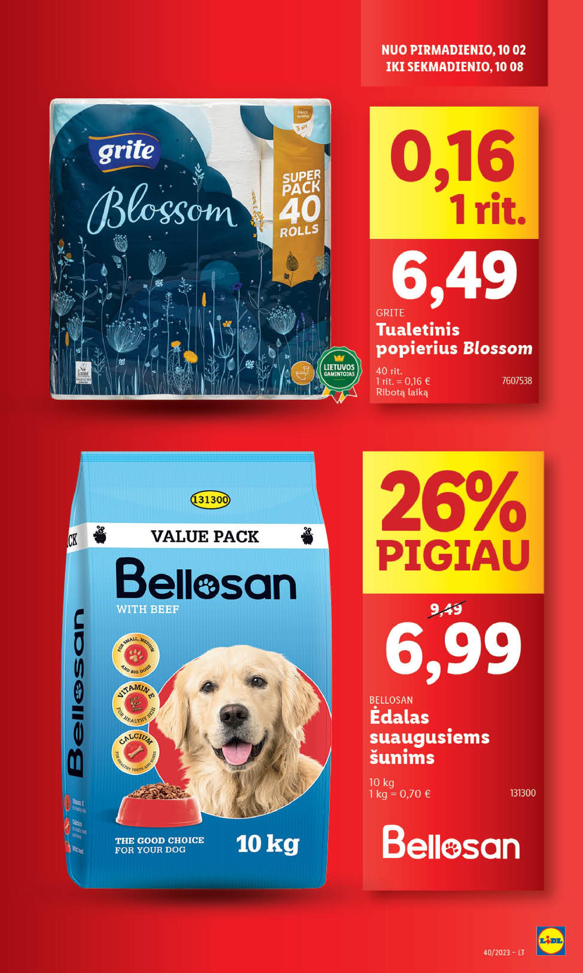 Naujausias LIDL kaininis katalogas 2023.10.02 - 2023.10.08